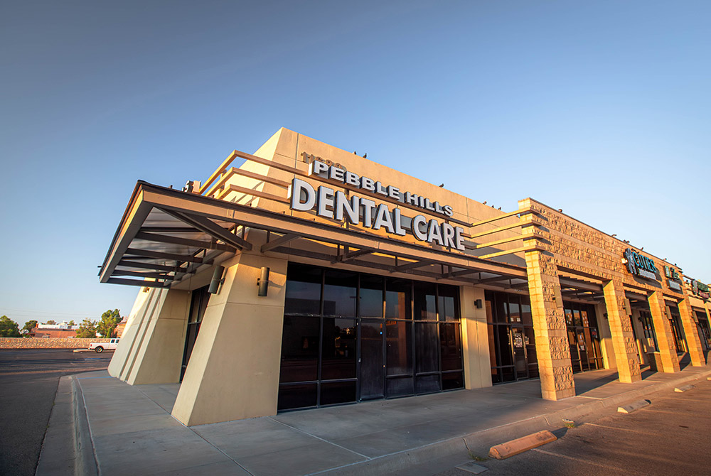 The Pebble Hills Dental Care entrance