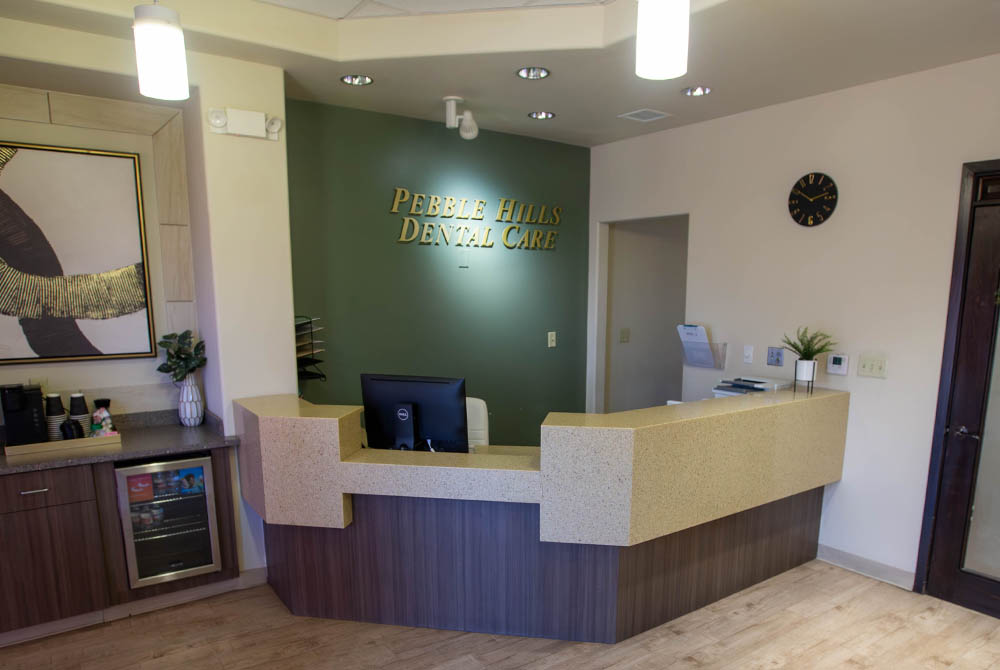 Reception and check-in area